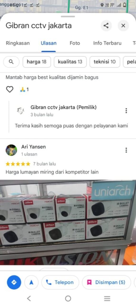 Paket CCTV Plus Pasang - Paket CCTV Murah Jabodetabek