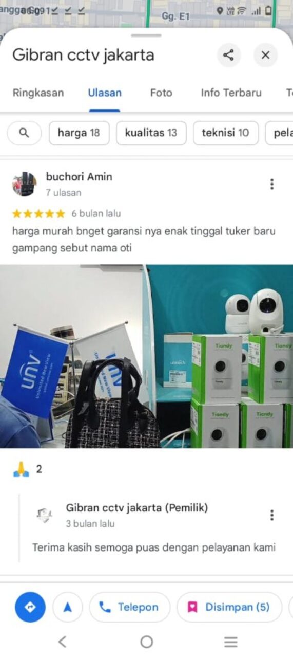 Paket CCTV Plus Pasang - Paket CCTV Murah Jabodetabek
