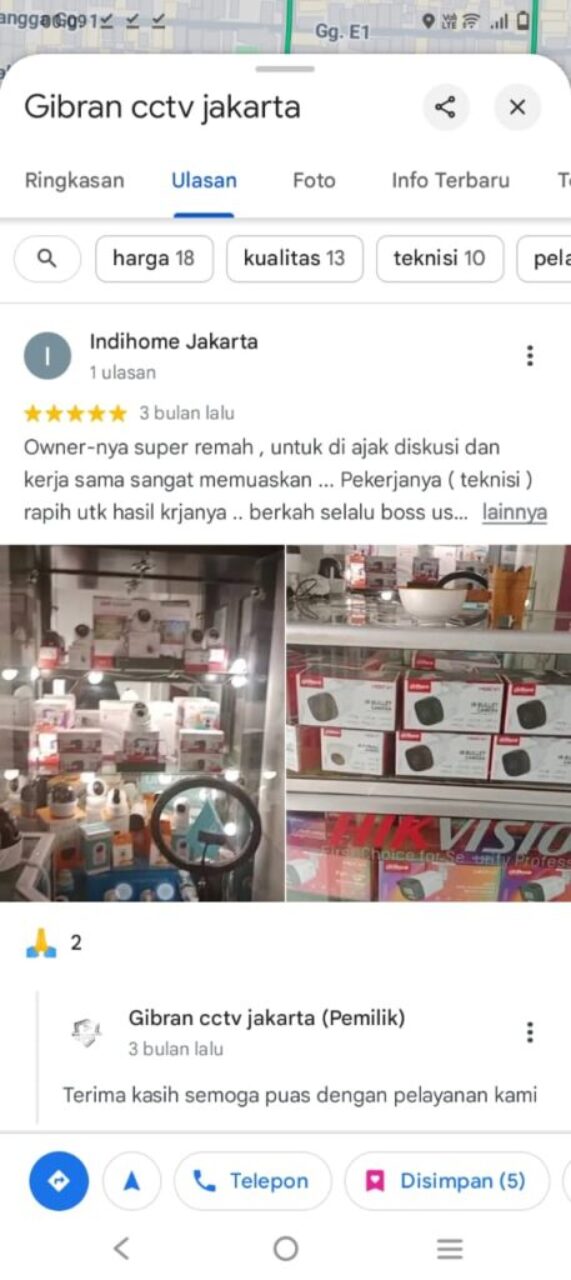 Paket CCTV Plus Pasang - Paket CCTV Murah Jabodetabek